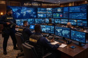 Security Operations & Risk Management Center. Trust is the foundation of development. AiForAfrica International protects its data, learners, partners, and infrastructure through continuous monitoring, risk management, and international security standards — safeguarding the digital future of millions. 